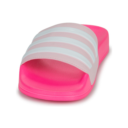 Adidas Sportswear - ADILETTE SHOWER K - Rose / Blanc