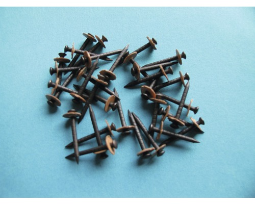Kabelnagel met gevulkaniseerde vezelschijf Ø 2 x L 23 mm 50 stuks