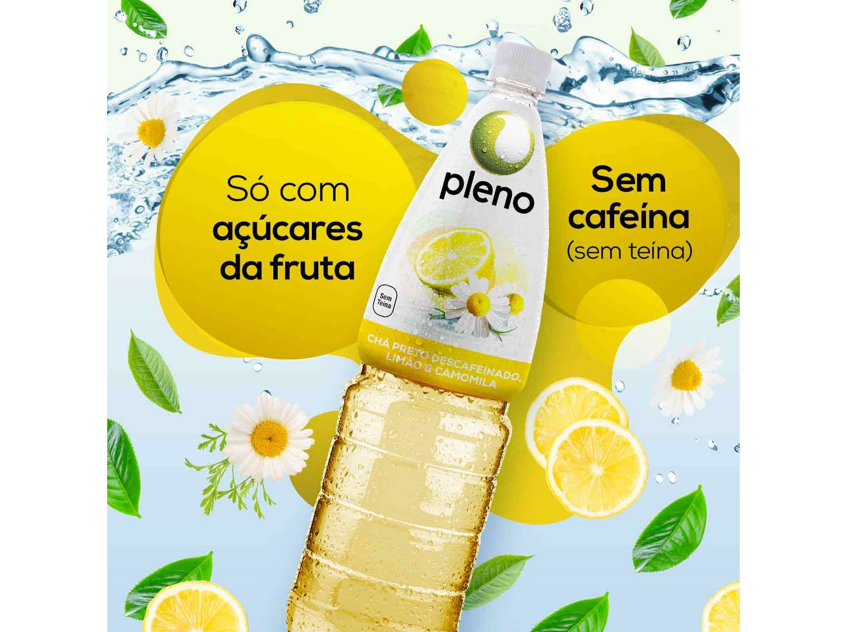 BEBIDA PLENO CAMOMILA LIMÃO 4X1.5L