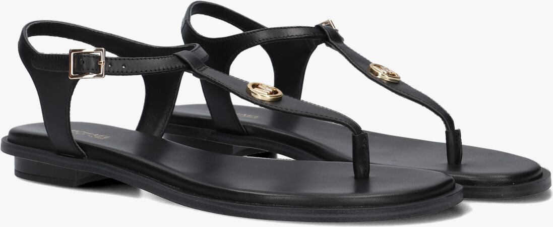 MICHAEL KORS zwarte michael kors sandalen mallory thong