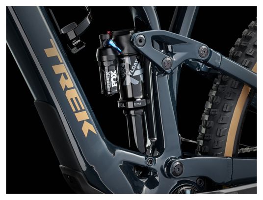 VTT Électrique Tout-Suspendu Trek Fuel EXe 8 Shimano XT 12V 360 Wh 29'' Bleu Marine 2024