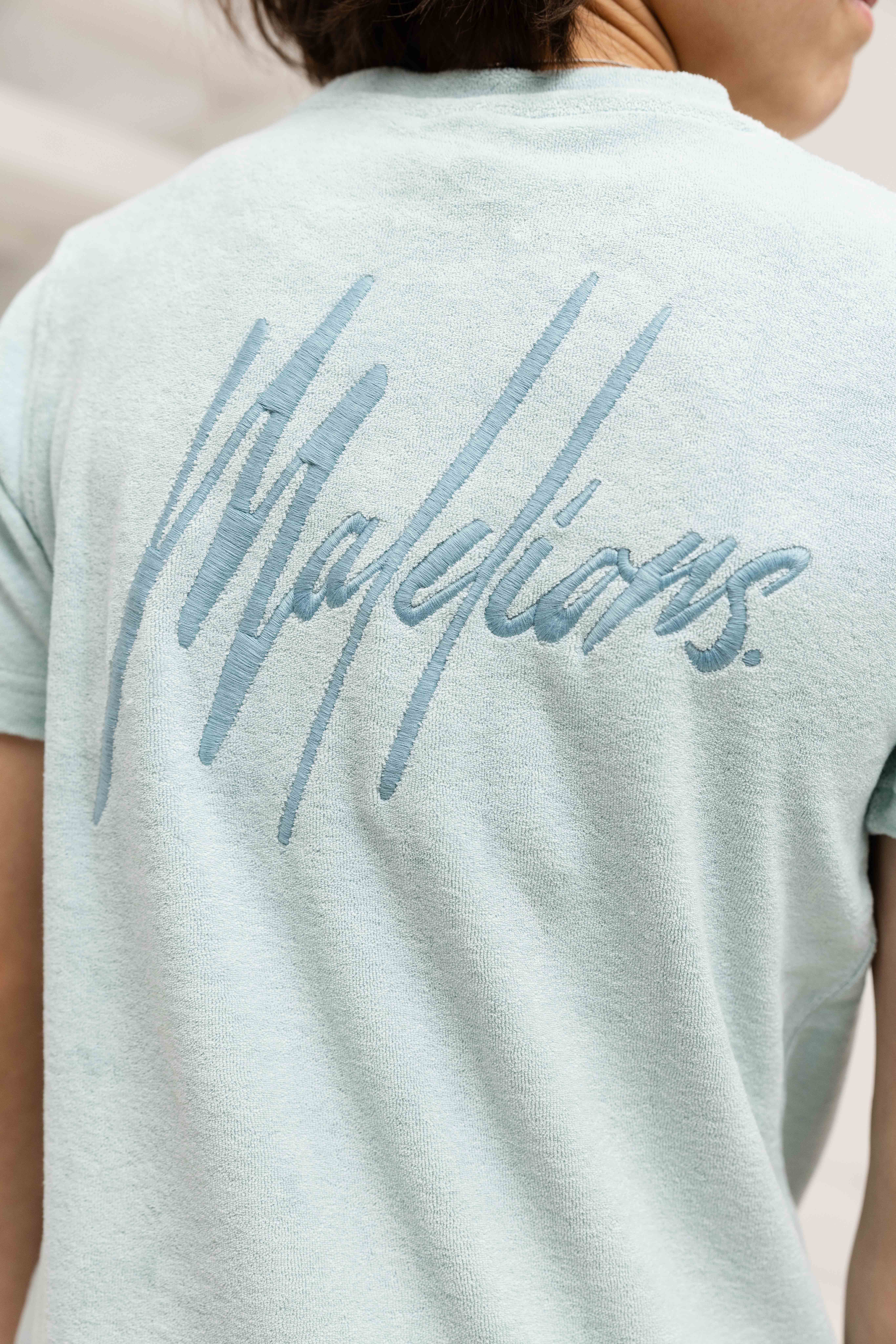 Malelions Signature Towelling Zomerset Kids Lichtblauw