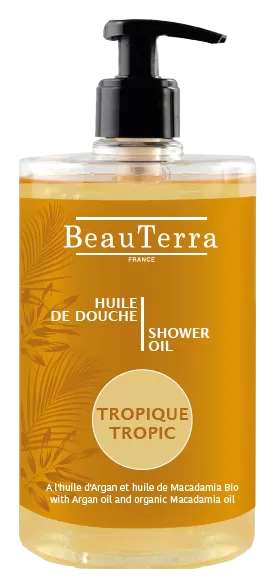 BeauTerra Shower Oil Tropical - 750 ml.