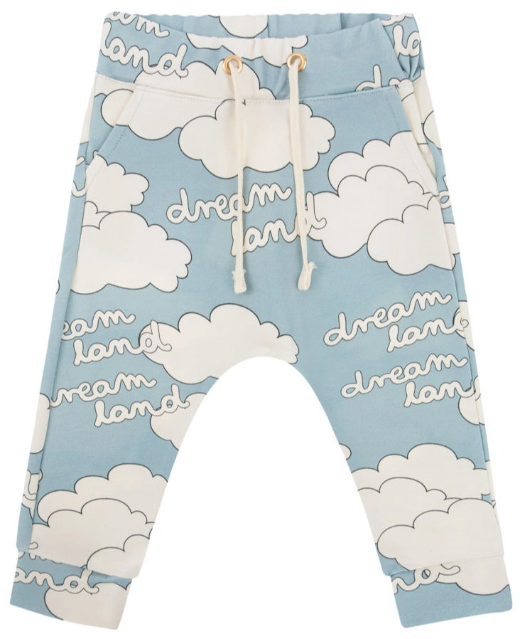 Sweathose DREAMLAND AOP in blue