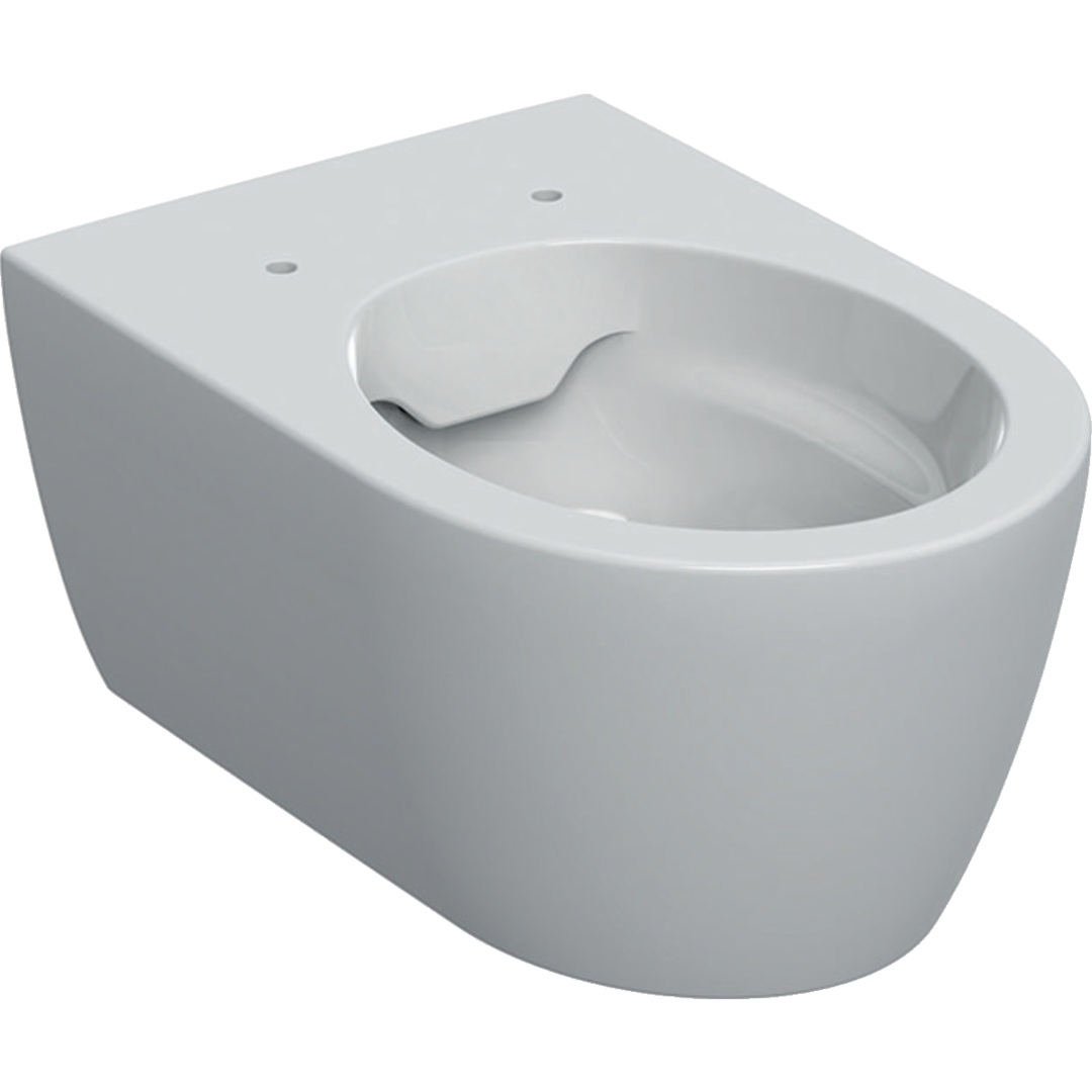 Geberit iCon hangend randloos toilet met KeraTect wit glans