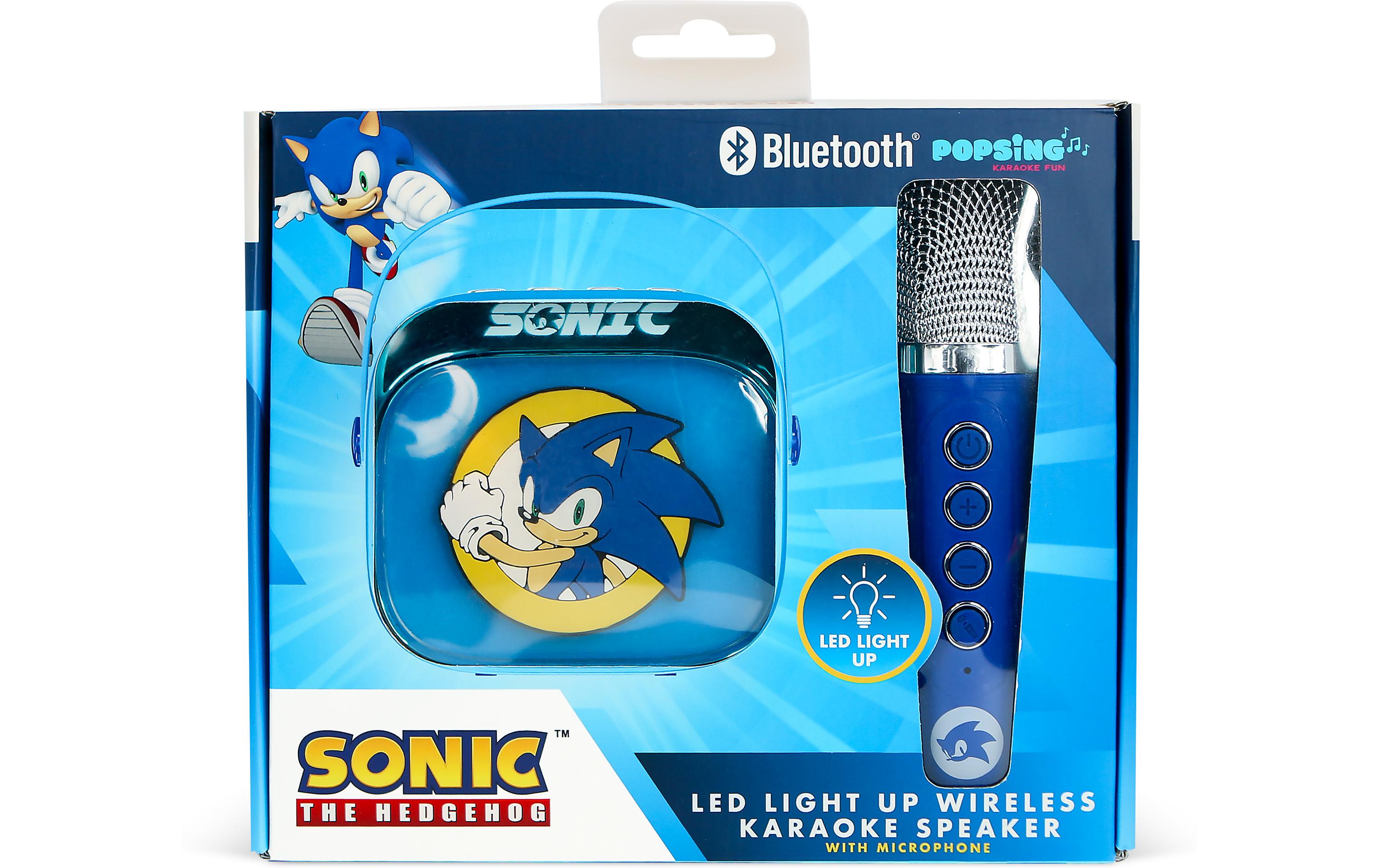Sonic LED Wireless Karaoke Lautsprecher und MikrofonMit LED-Leuchten