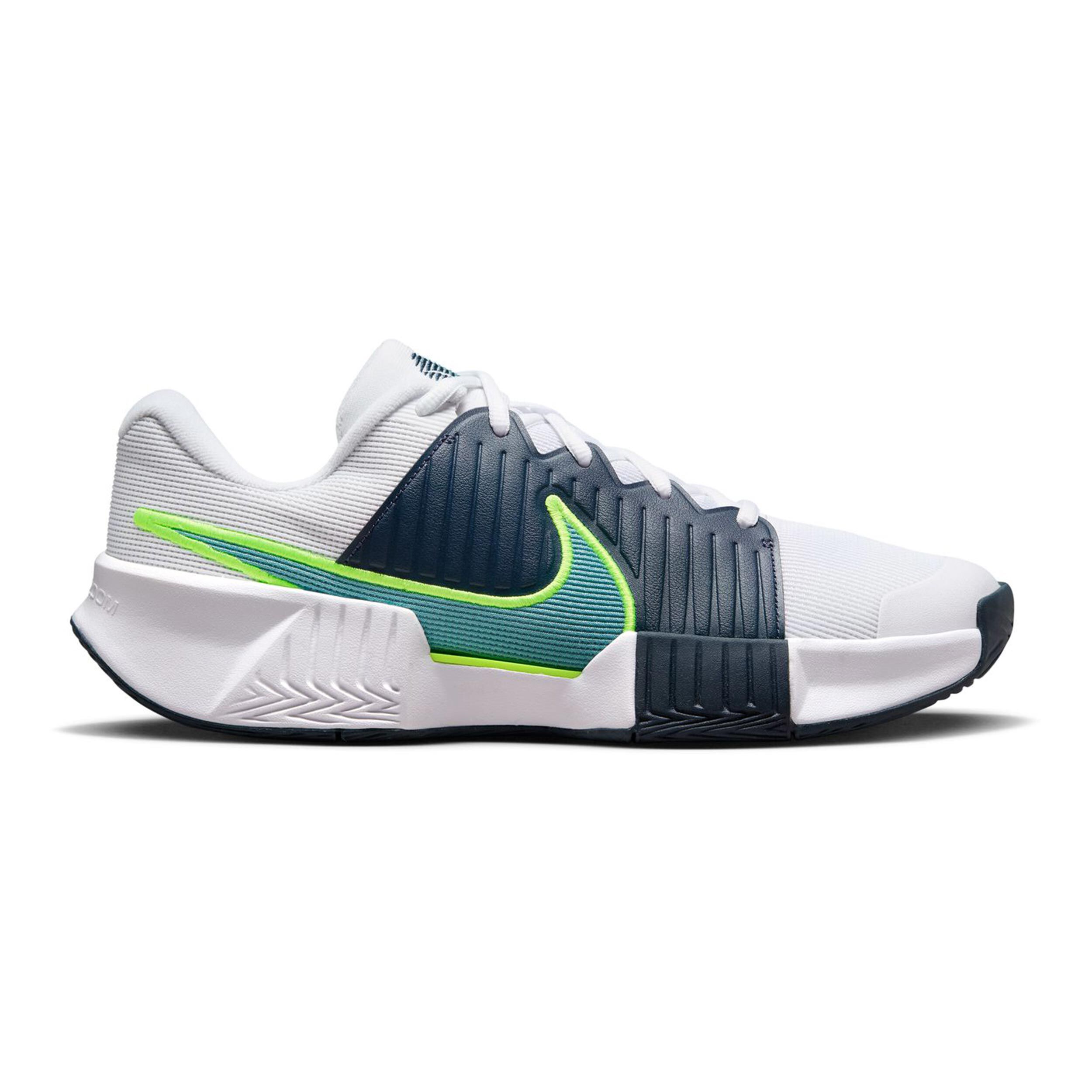 Nike GP Challenge Pro Chaussures Toutes Surfaces Hommes - Blanc , Bleu Foncé