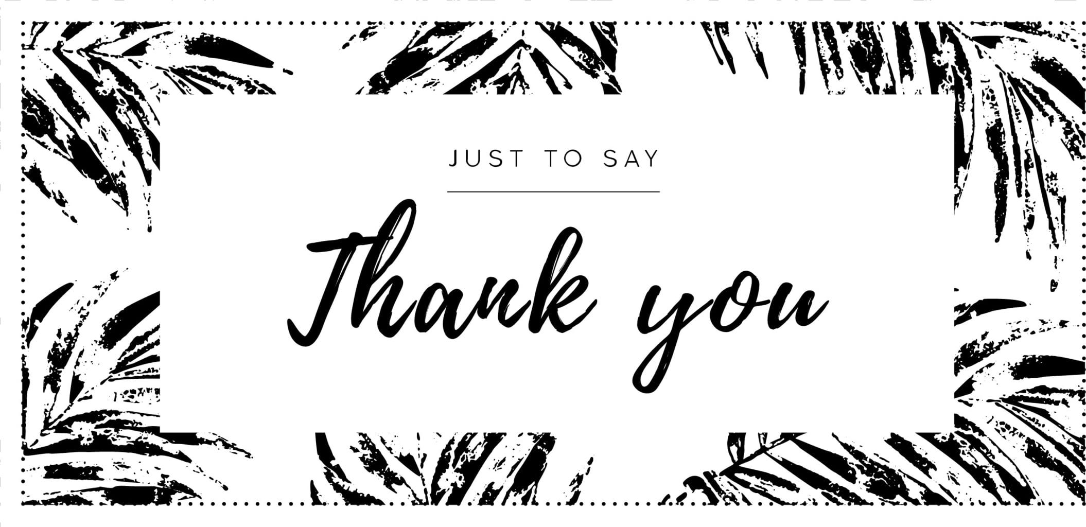 Ecco Verde  Thank You - Geschenk-Gutschein, 1 Stk