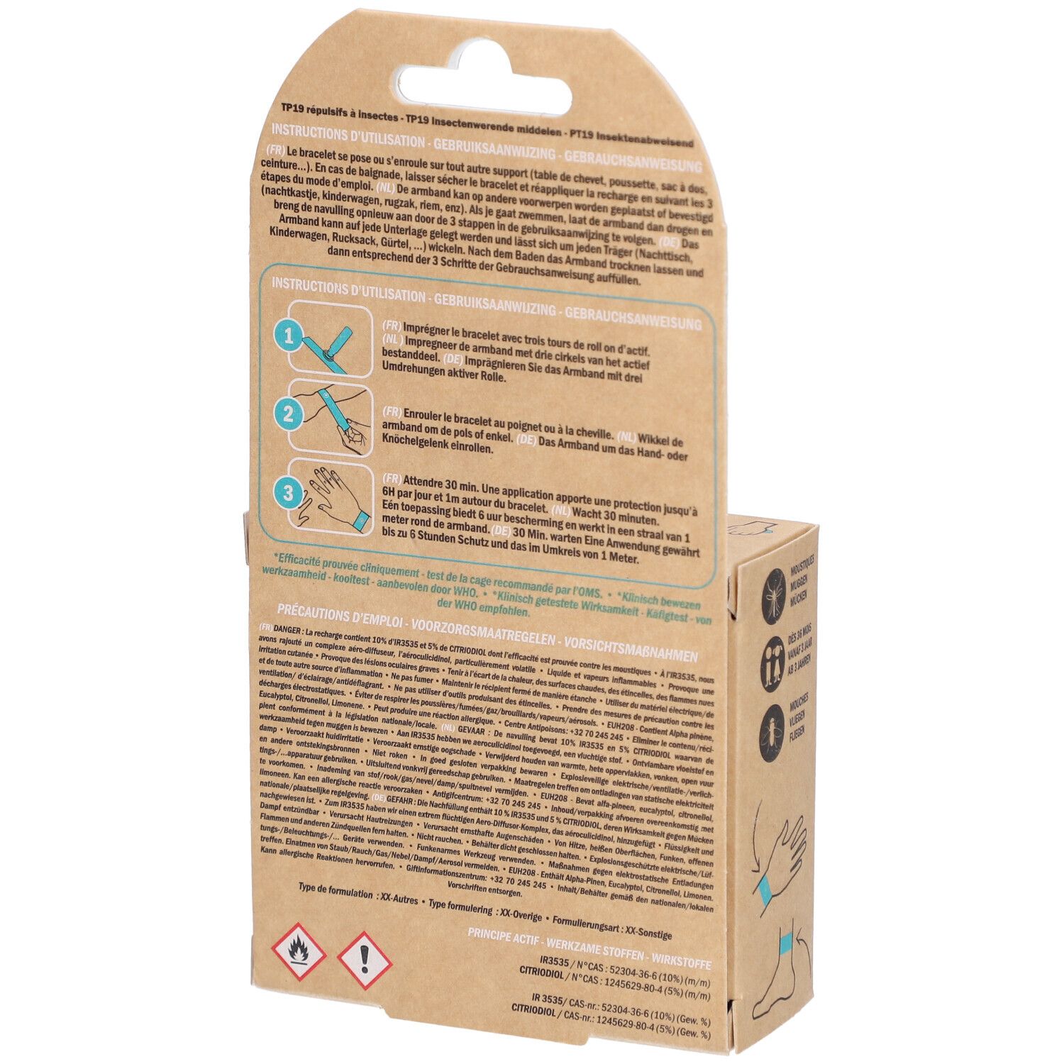 MÜCKENSCHUTZ Armband Junior Weltraum MANOUKA