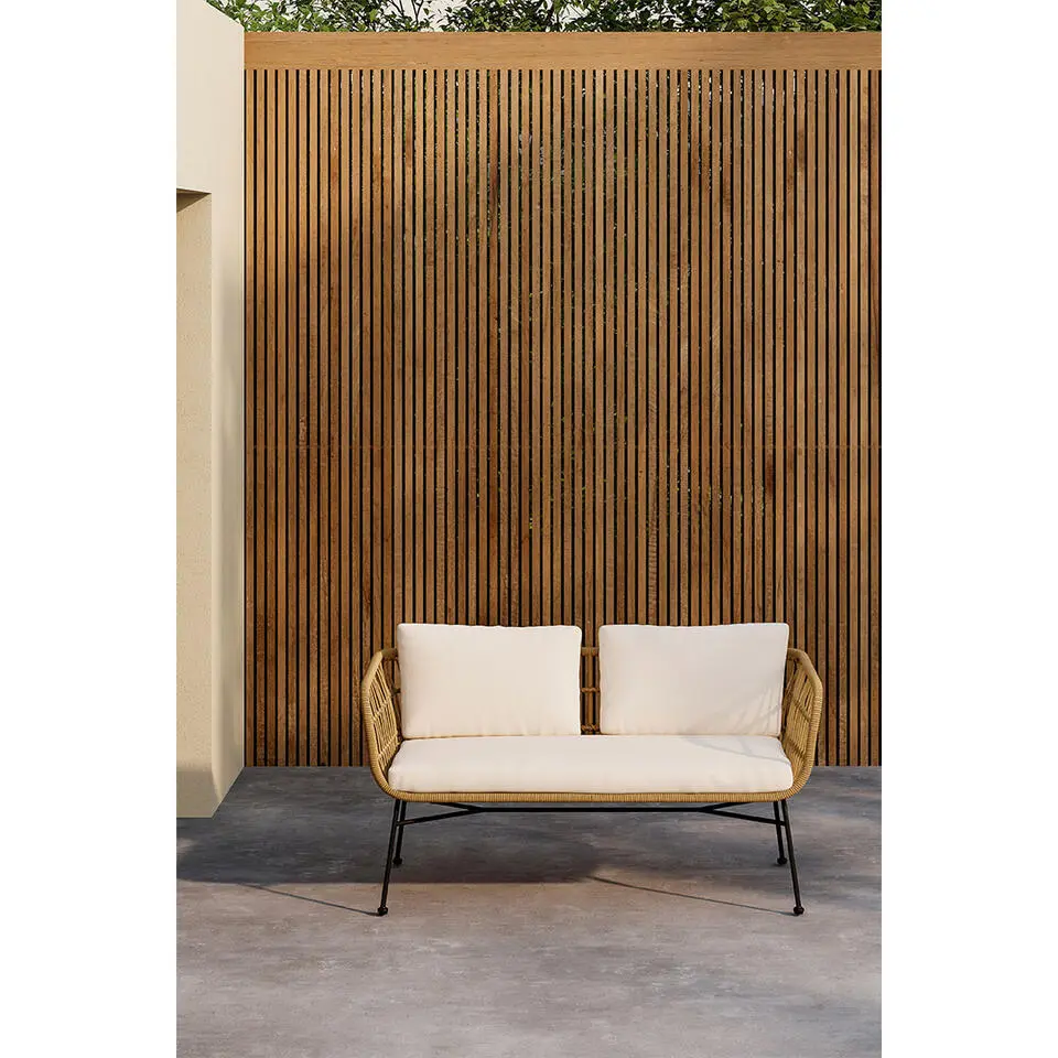 Hioshop Isola tuinbank 3-persoons natuur