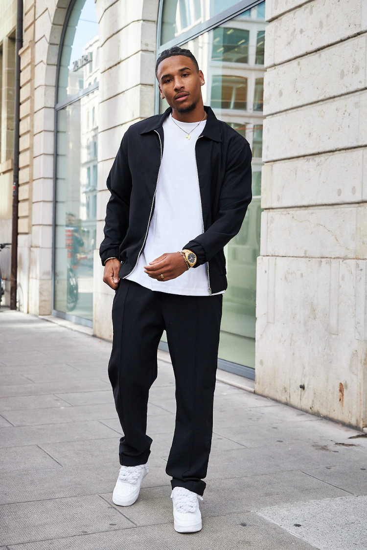 Ensemble 2 pièces veste + pantalon noir