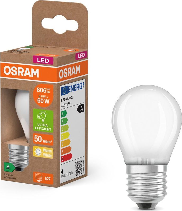 Osram - Led Classic - Energieklasse A - Energiezuinig - Decoratief