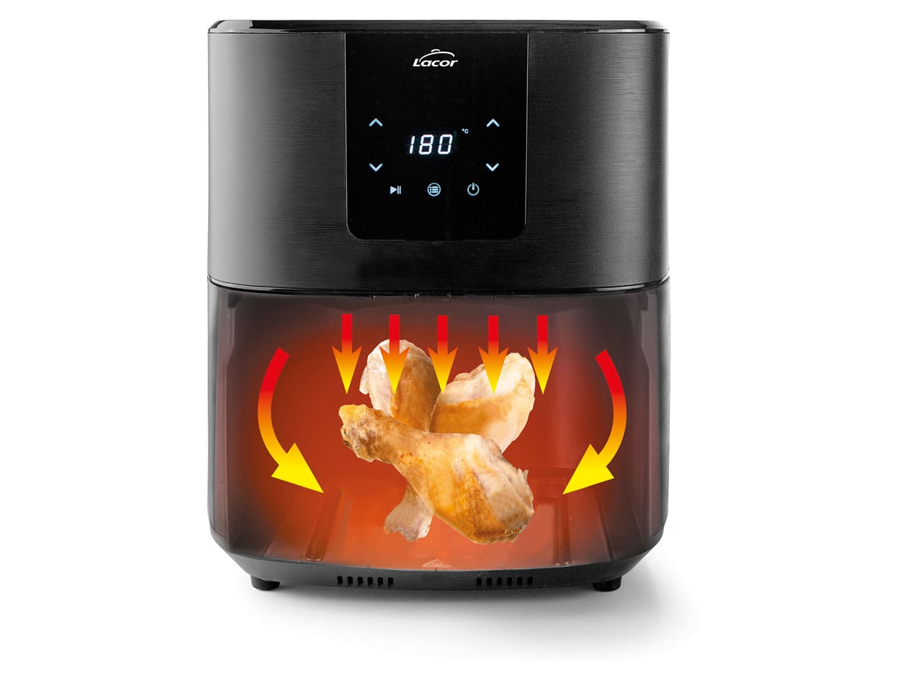 Friteuse Airfryer CrystalFry - 7 Litres - Lacor
