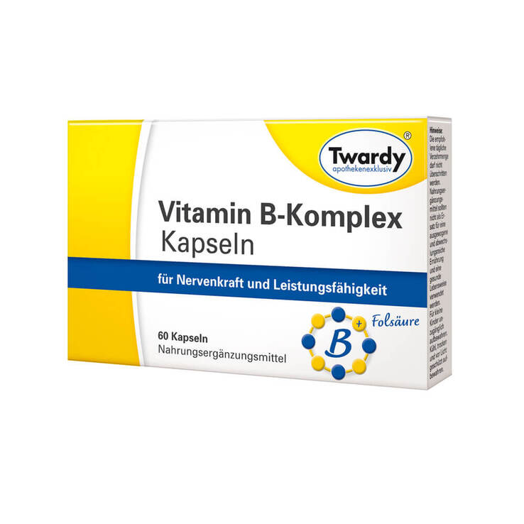 Twardy Vitamin B Komplex Kapseln, 60 St