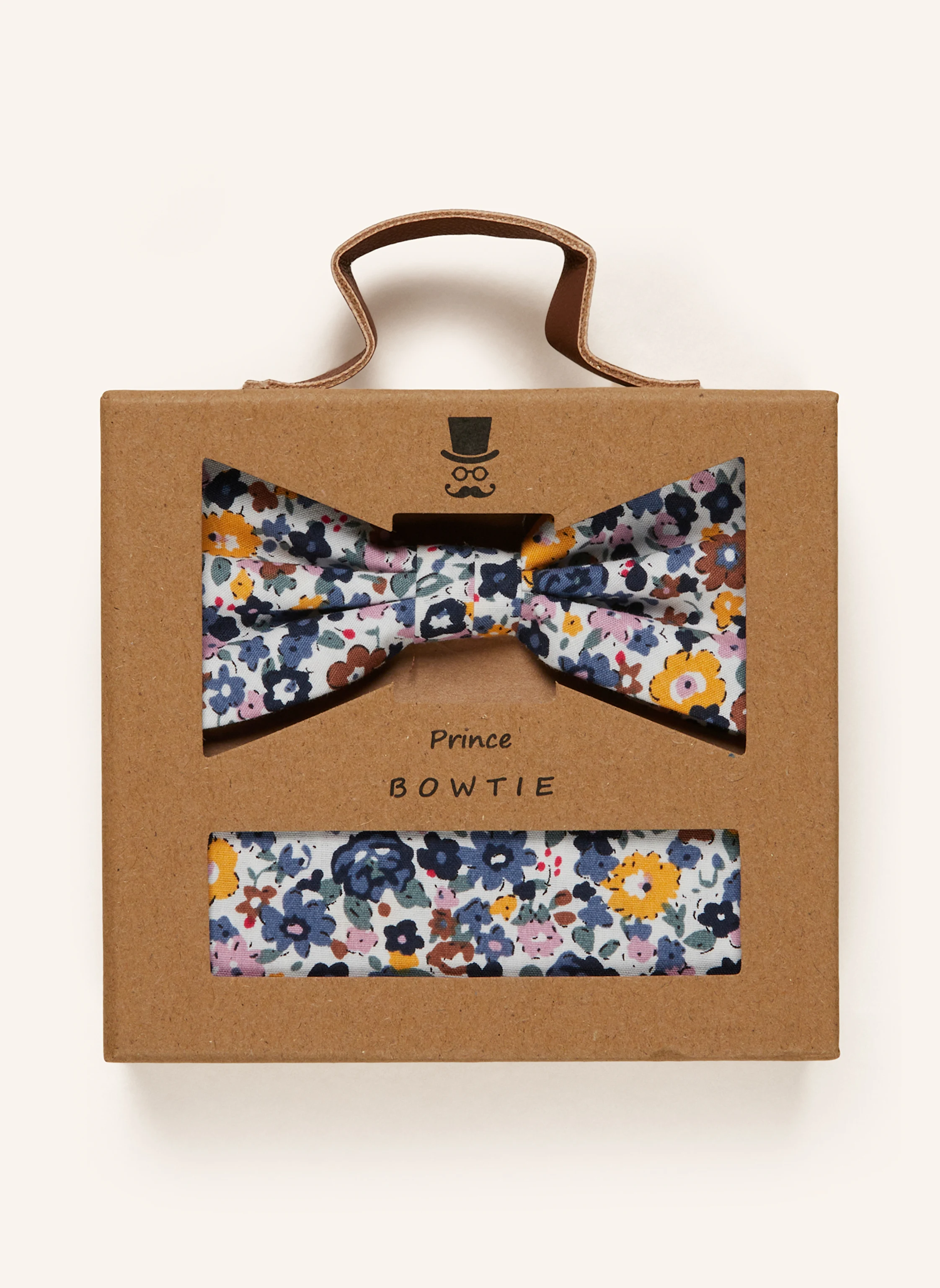 Prince BOWTIE Set: Fliege und Einstecktuch
