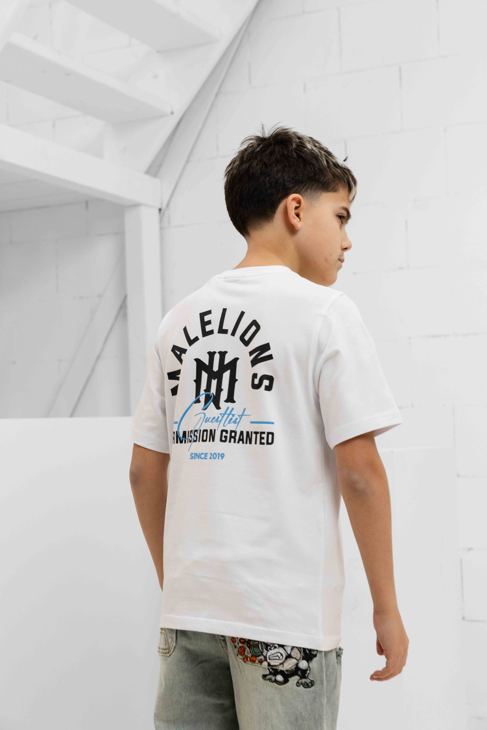 Malelions Icon T-Shirt Kids Wit