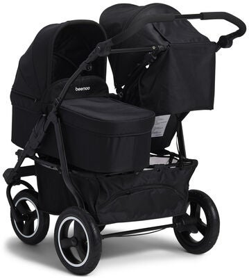 Beemoo Swing Søskenvogn, Black