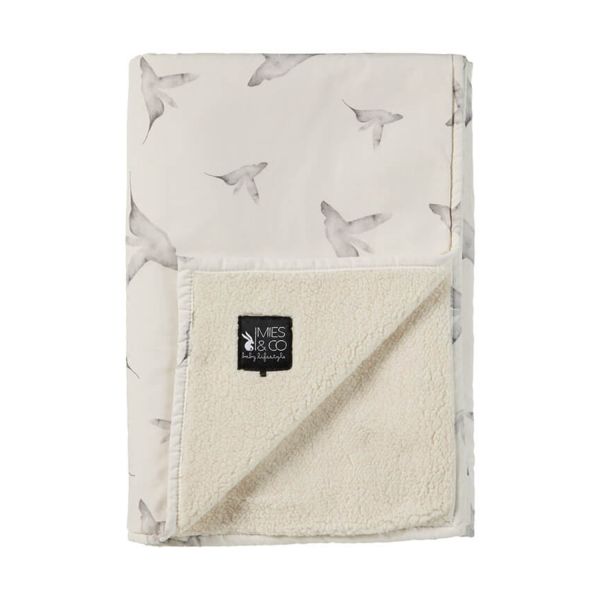 Mies & Co Little Dreams Ledikantdeken Offwhite 110 x 140 cm