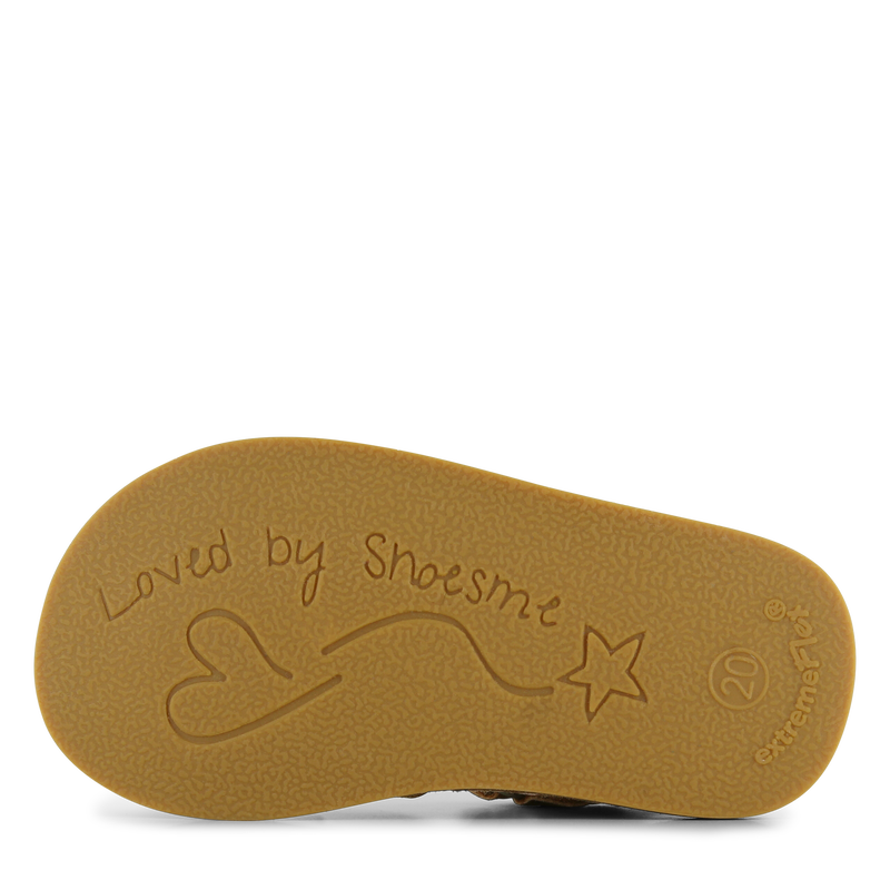 Shoesme bruine sandaal Microfiber leer | Meisjes schoenen