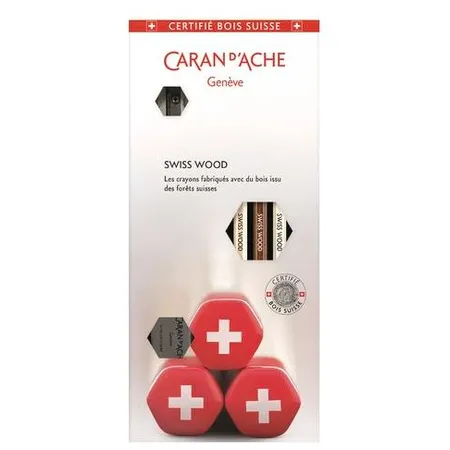 Caran d'Ache Swisswood Bleistift Set