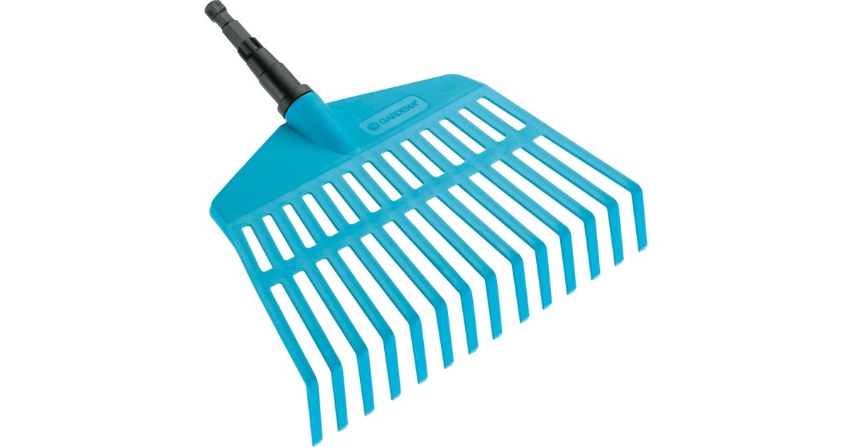 GARDENACombisystem gazonhark bladhark  (Turquoise, 3105-20)