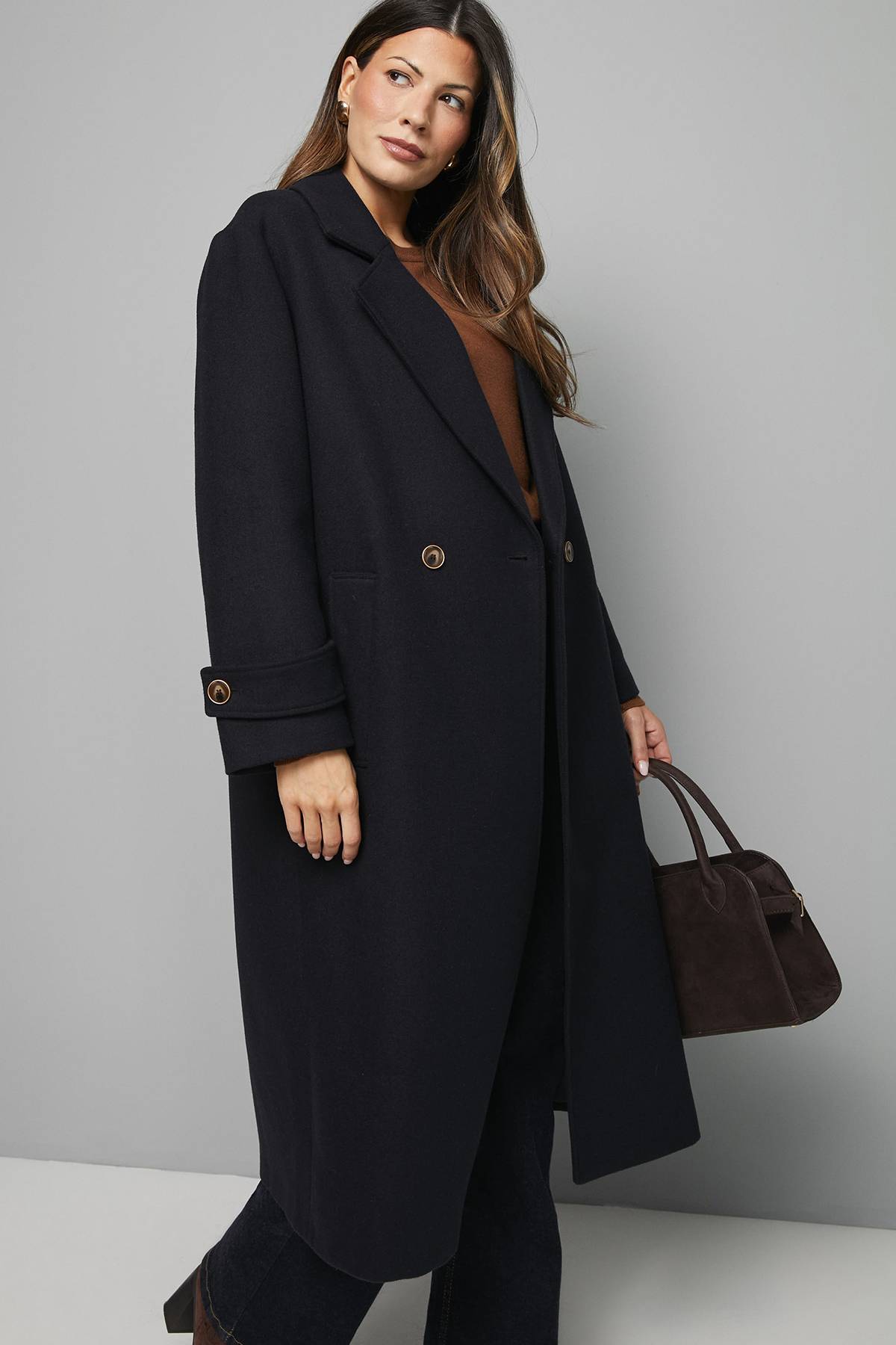 Wallis Manteau Croisé de Style Car Coat