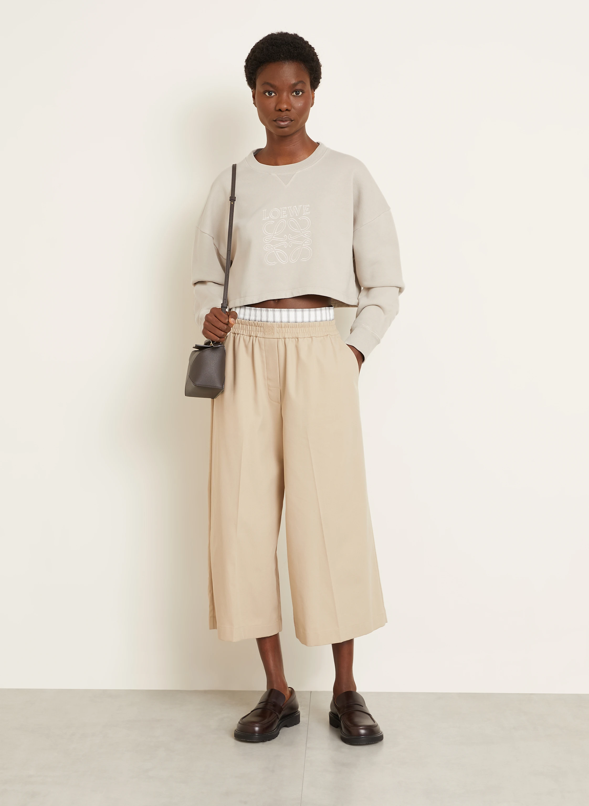 LOEWE Cropped-Sweatshirt