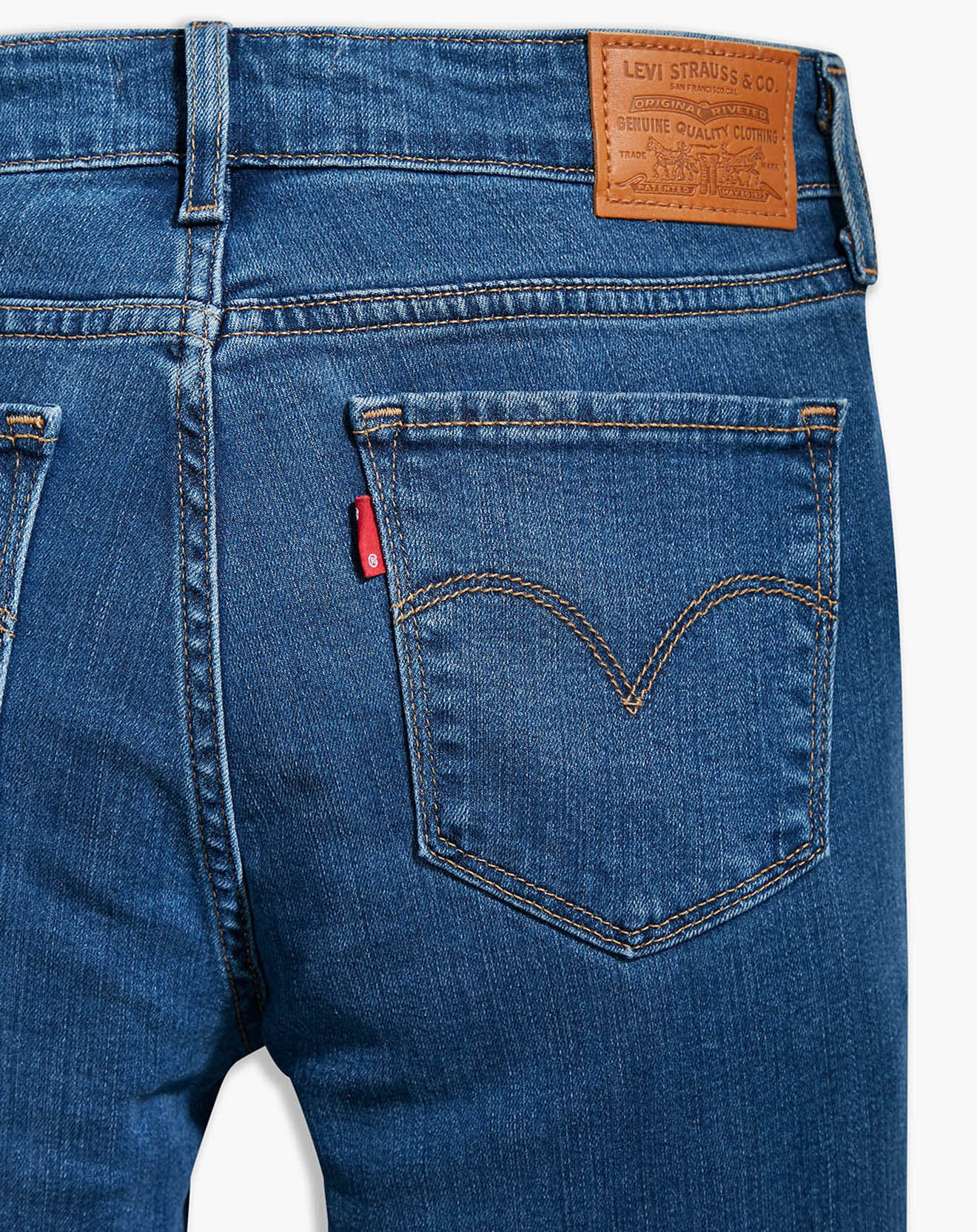 Levi's® Jean 711 Skinny sculpt Bogota Way bleu