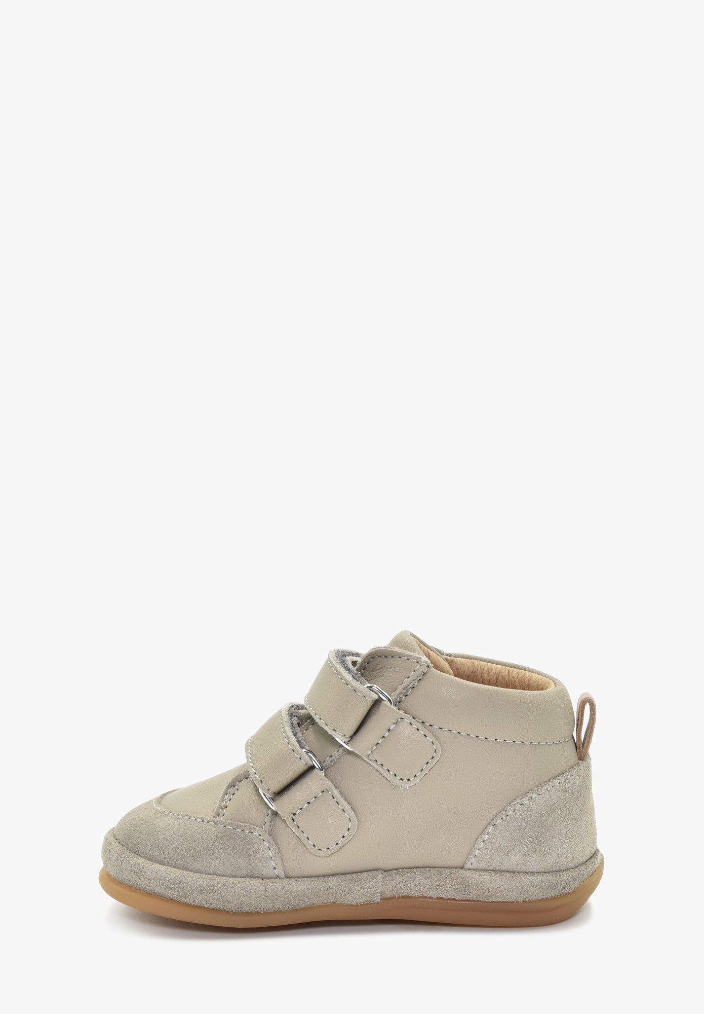 Aubépine cœur   erste Schritte Beige Metall Rosa