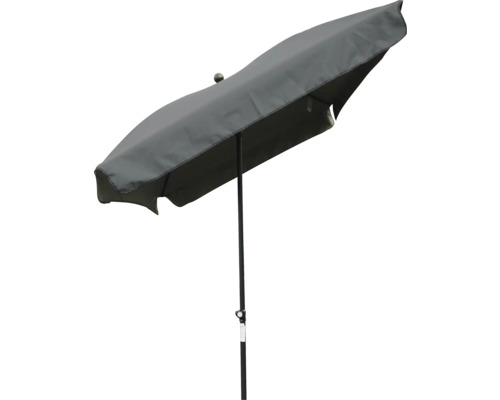 Soluna Cannes middenstokparasol, 210 cm, donkergrijs