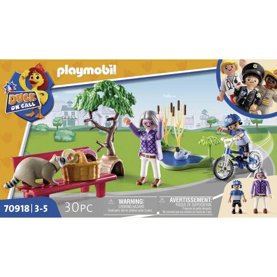 PLAYMOBIL® Duck on Call Polizei Action Fang den Dieb