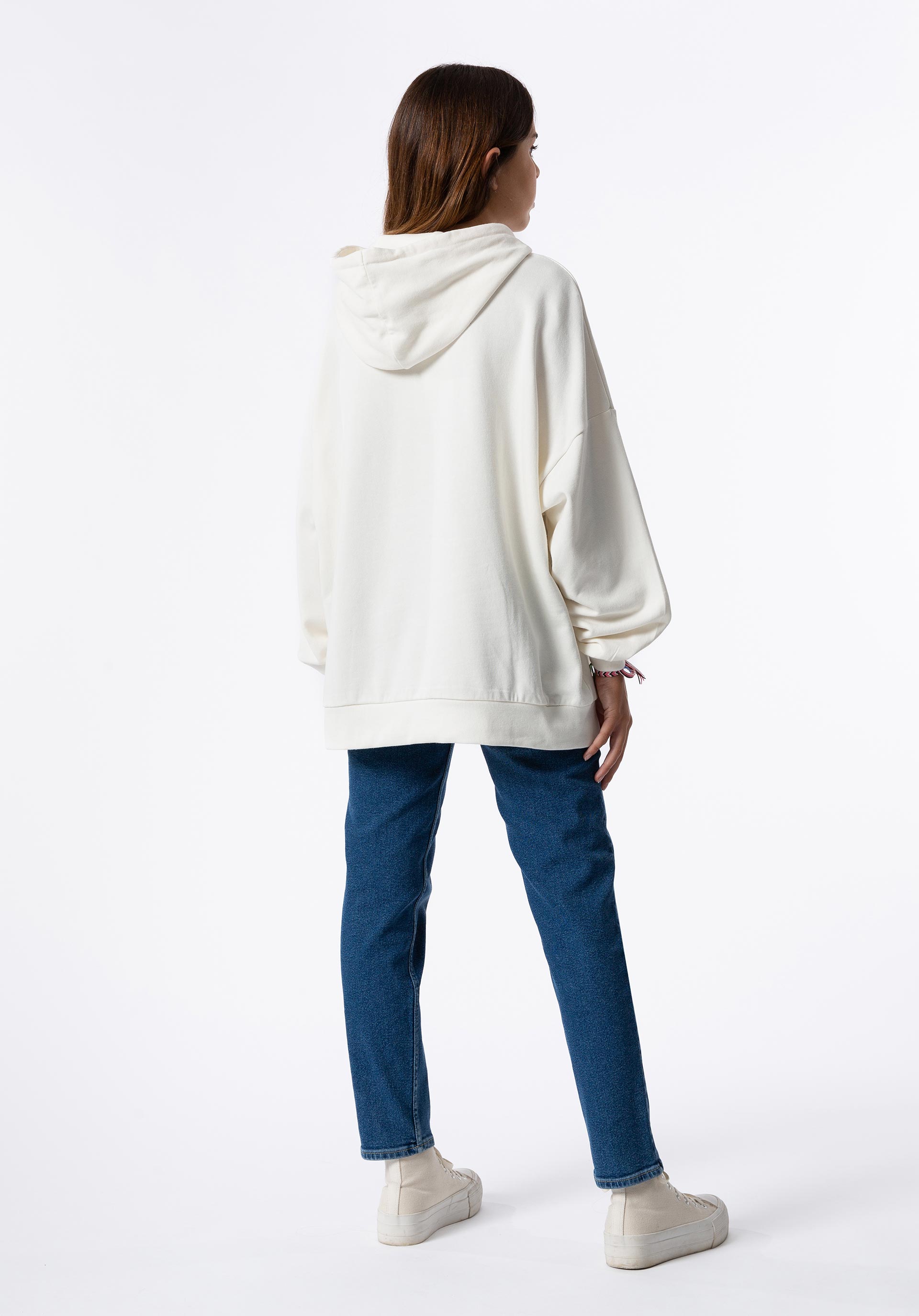 Jeans Hillary Mom Slim Fit Cintura Alta