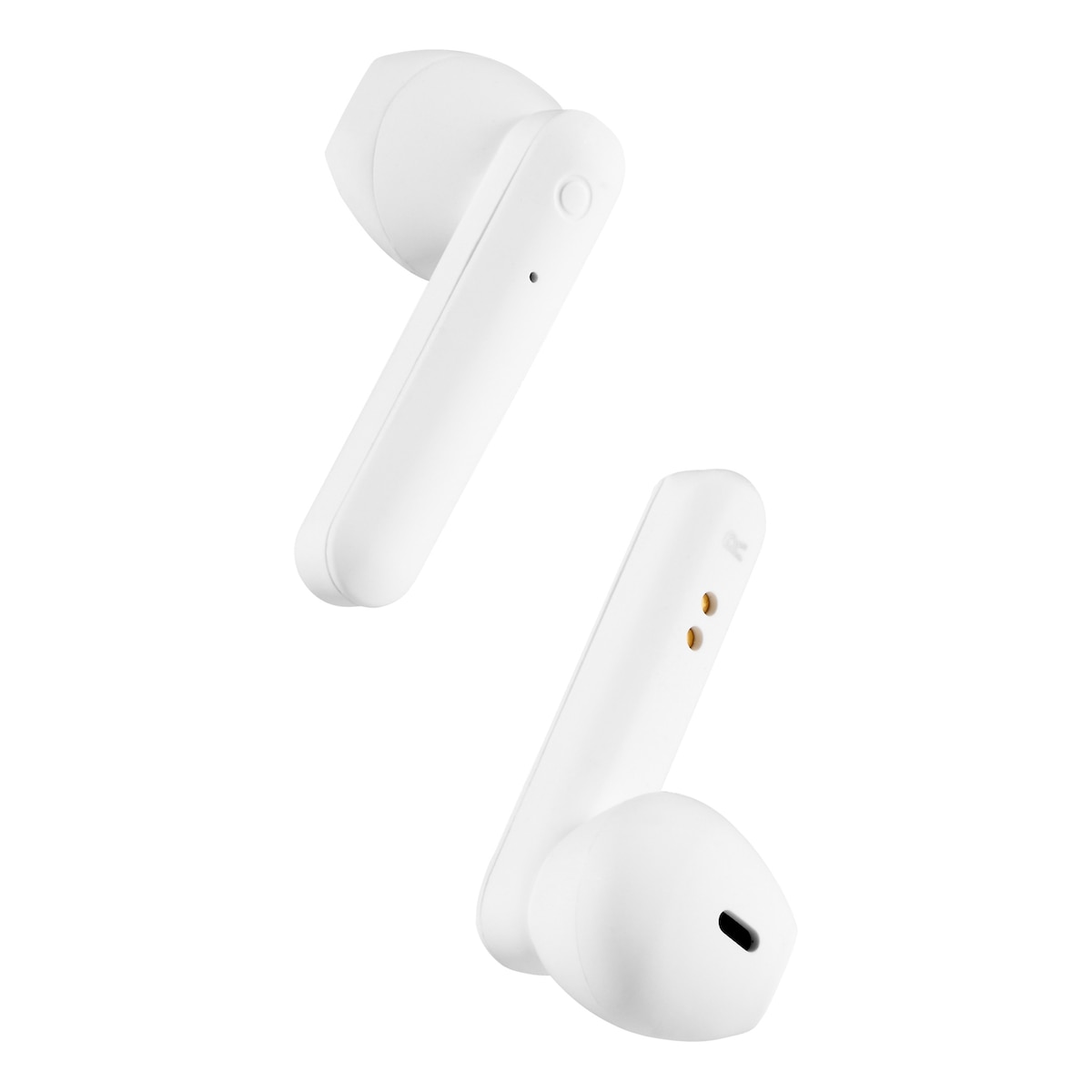 T110 TWS earbuds charging case  BT 5 matte white