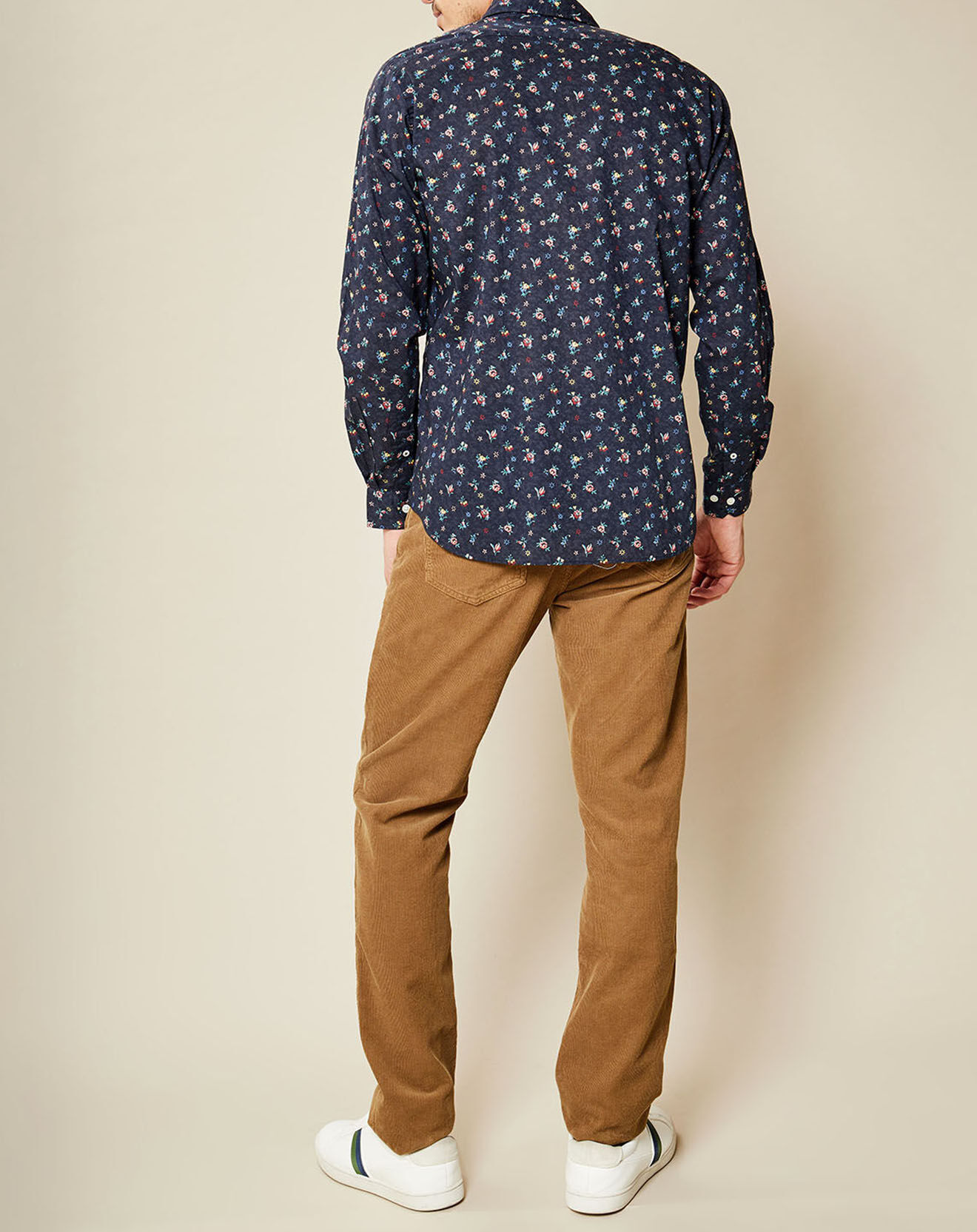 Hartford Chemise Slim Sammy imprimé marine/multicolore