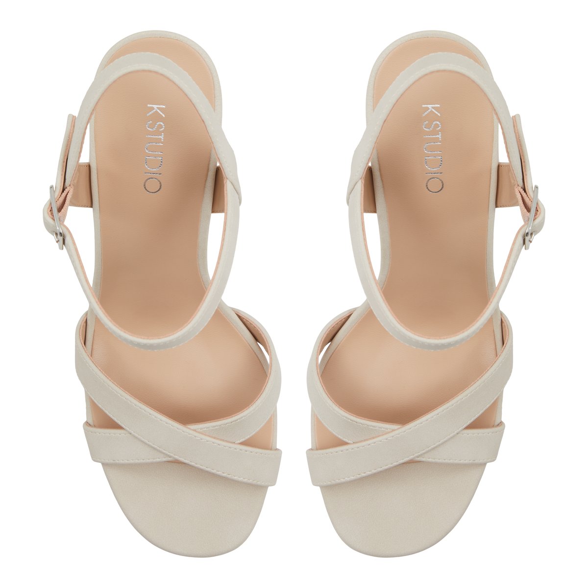 K STUDIO-Logun-Sandales à talons hauts - Talon bloc - Oss