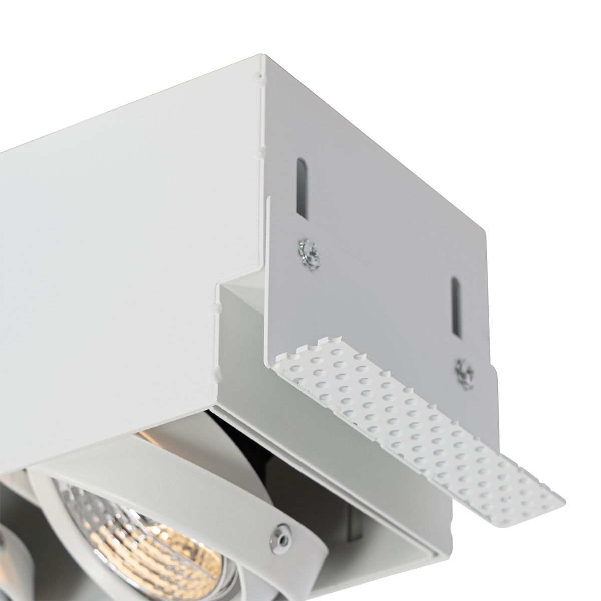 Set van 6 Inbouwspot wit GU10 AR70 trimless 3-lichts - Oneon