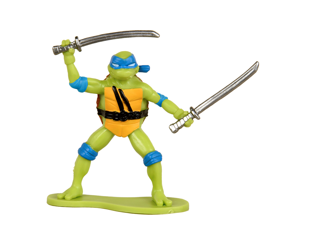 MINI FIGURA TARTARUGAS NINJA MODELOS SORTIDOS