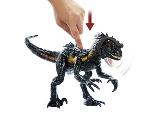 Jurassic World TRACK ''N ATTACK INDORAPTOR, 4 år, Flerfarget, Plast