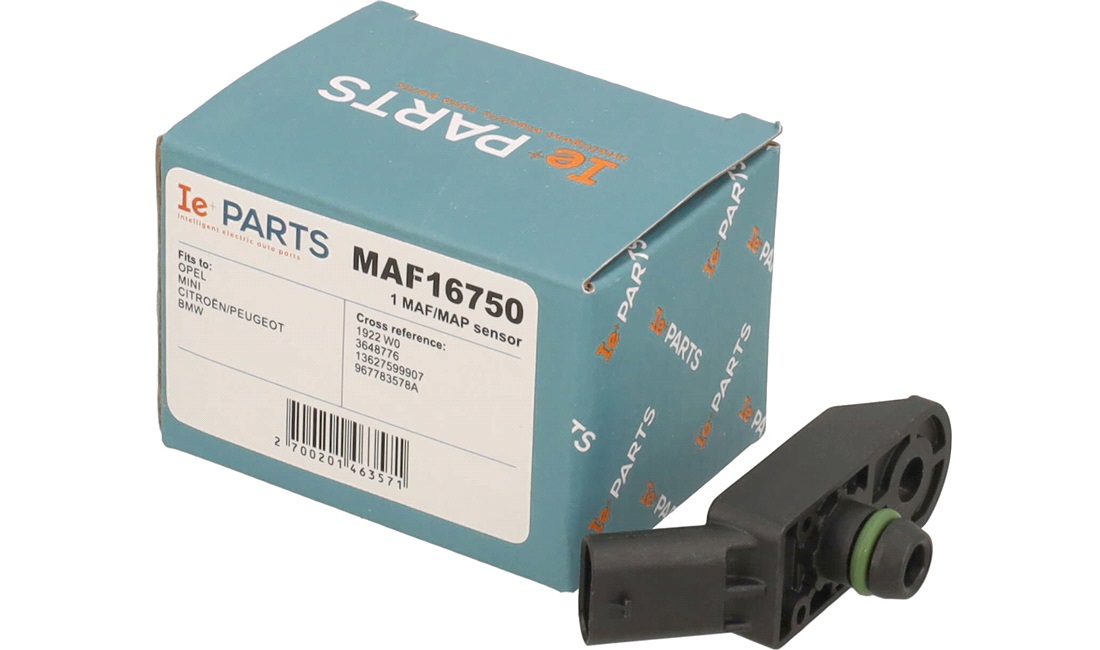 Sensor, sugerørstryk MAF