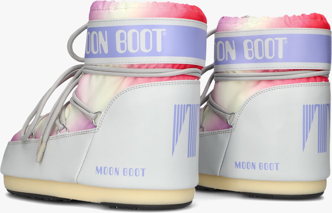 MOON BOOT multi moon boot  icon low tie dye
