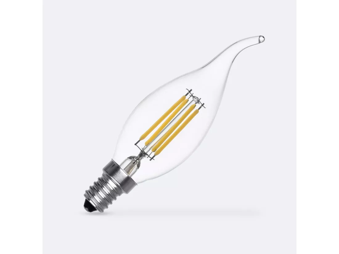 Ampoule LED Filament E14 4W 470 lm Dimmable T35 Blanc Chaud 2700K