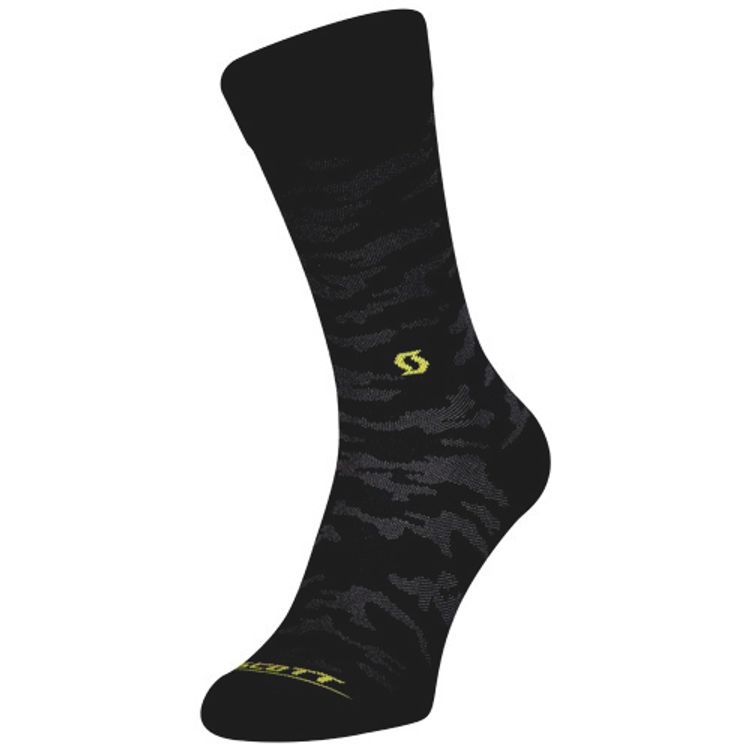 SCOTT Trail Camo Crew Cykelstrømper Sort