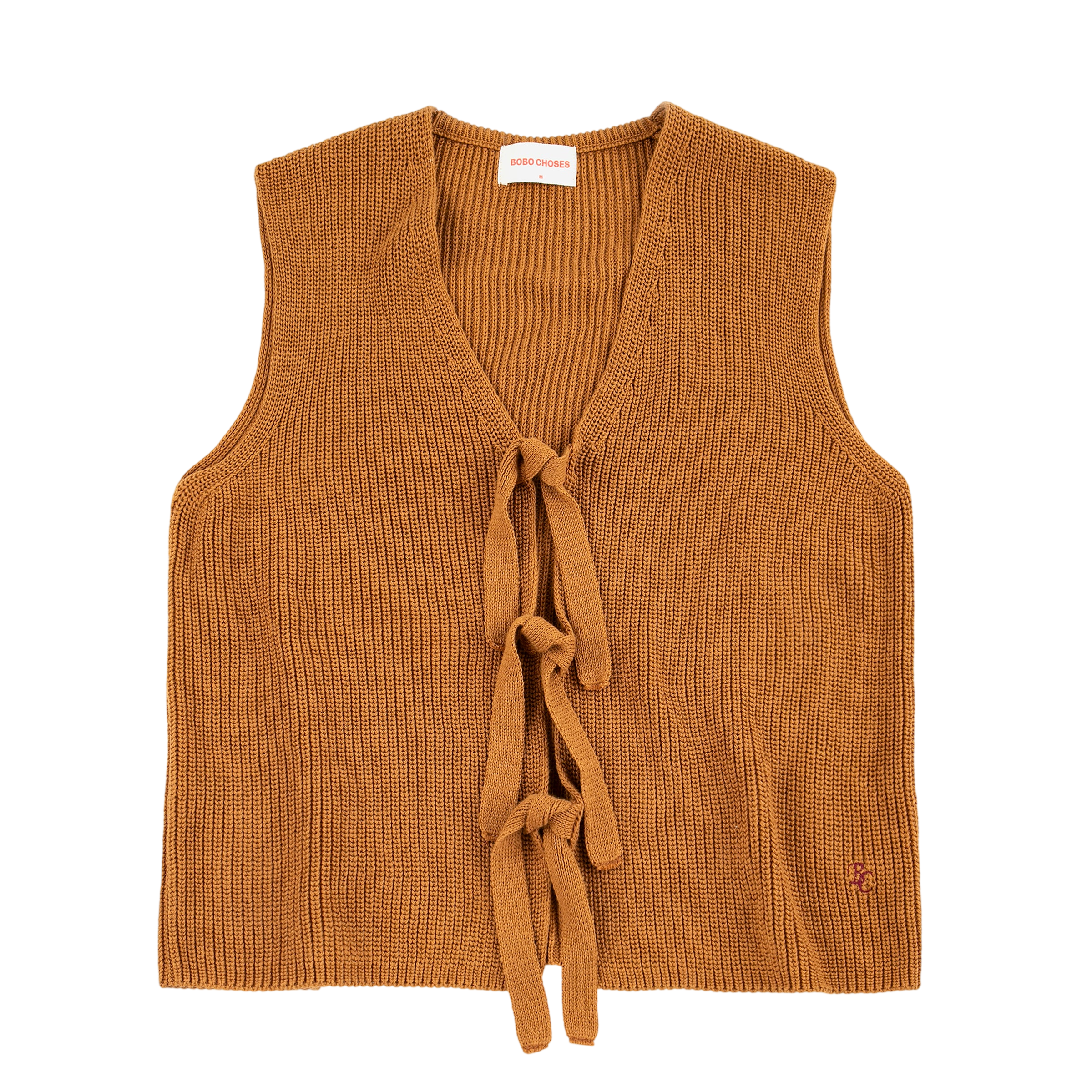 Adult Weste Openwork Brown