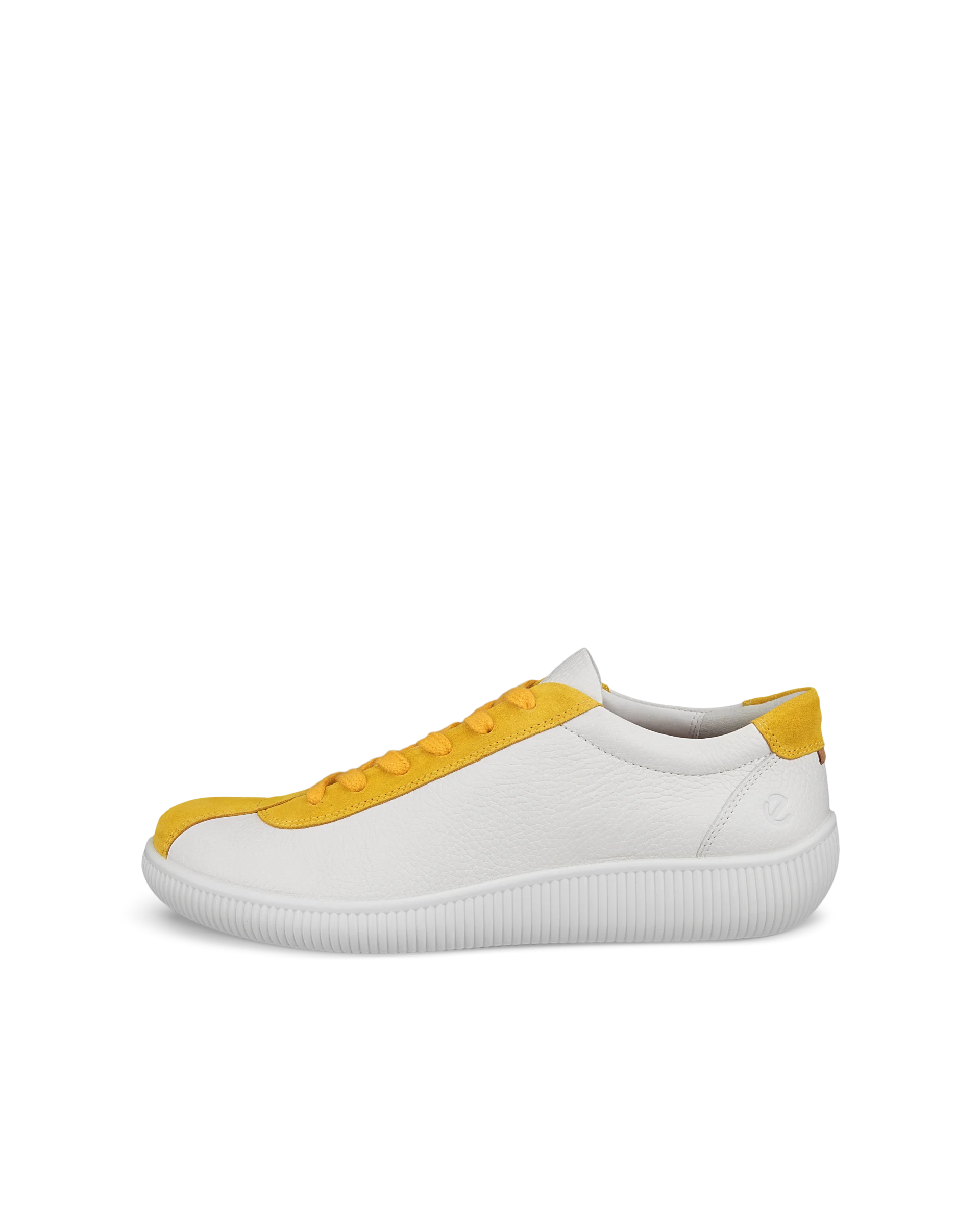 ECCO SOFT ZERO M Herren Ledersneaker Weiß