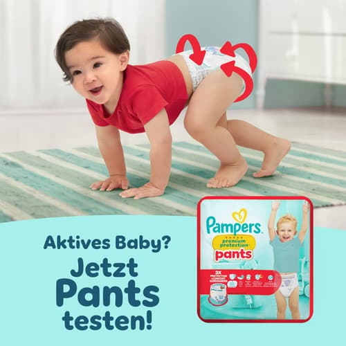 Pampers Premium Protection Windeln Gr.6, Monatsbox, 13+kg