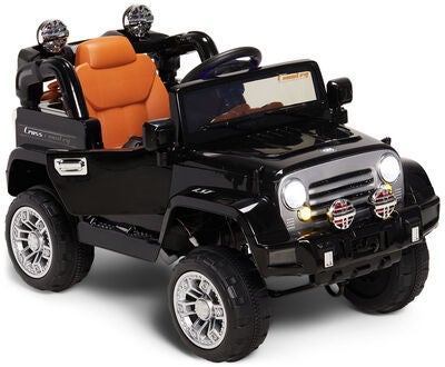 Alex's Garage Elbil Jeep, Svart