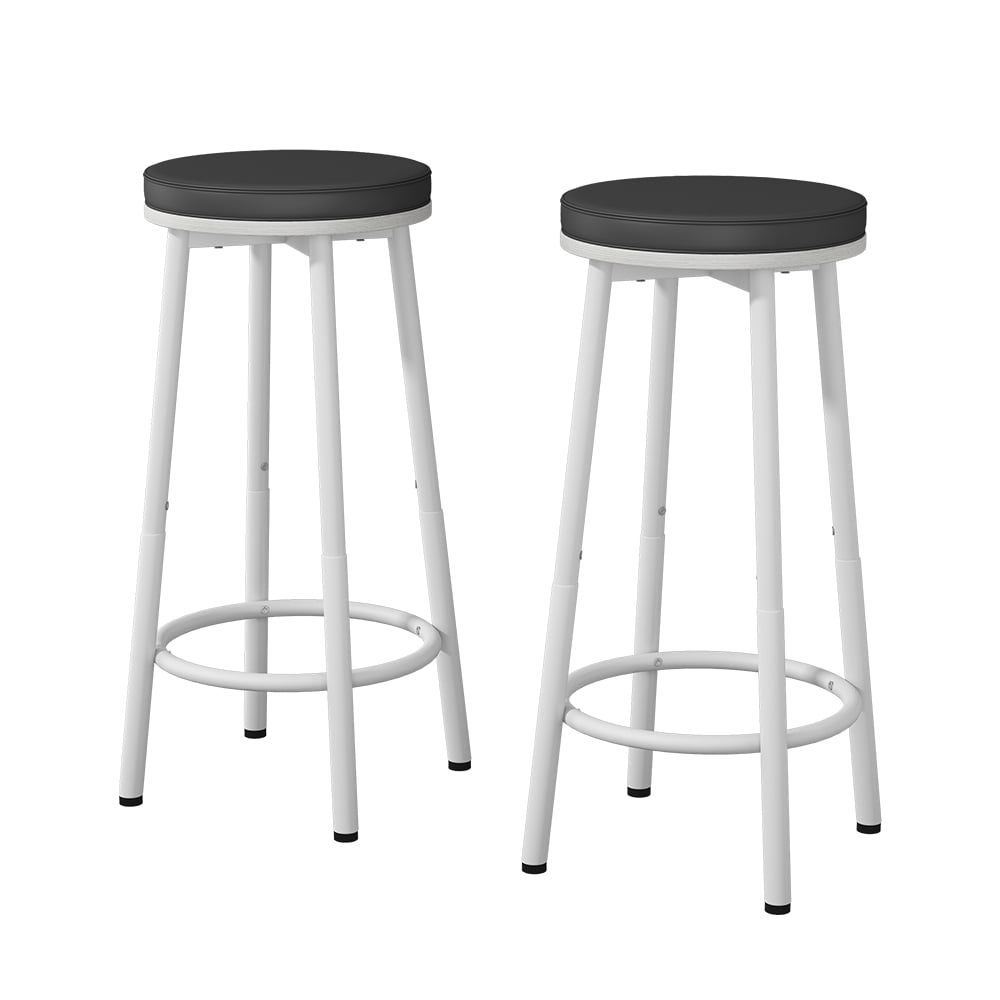 Vicco Barhocker Edmonton Weiß 31,5 x 64 cm 2er Set