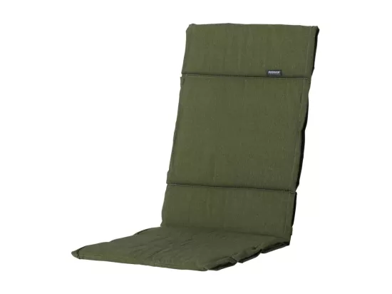 Coussin de siège en fibre Panama 125x50 cm vert