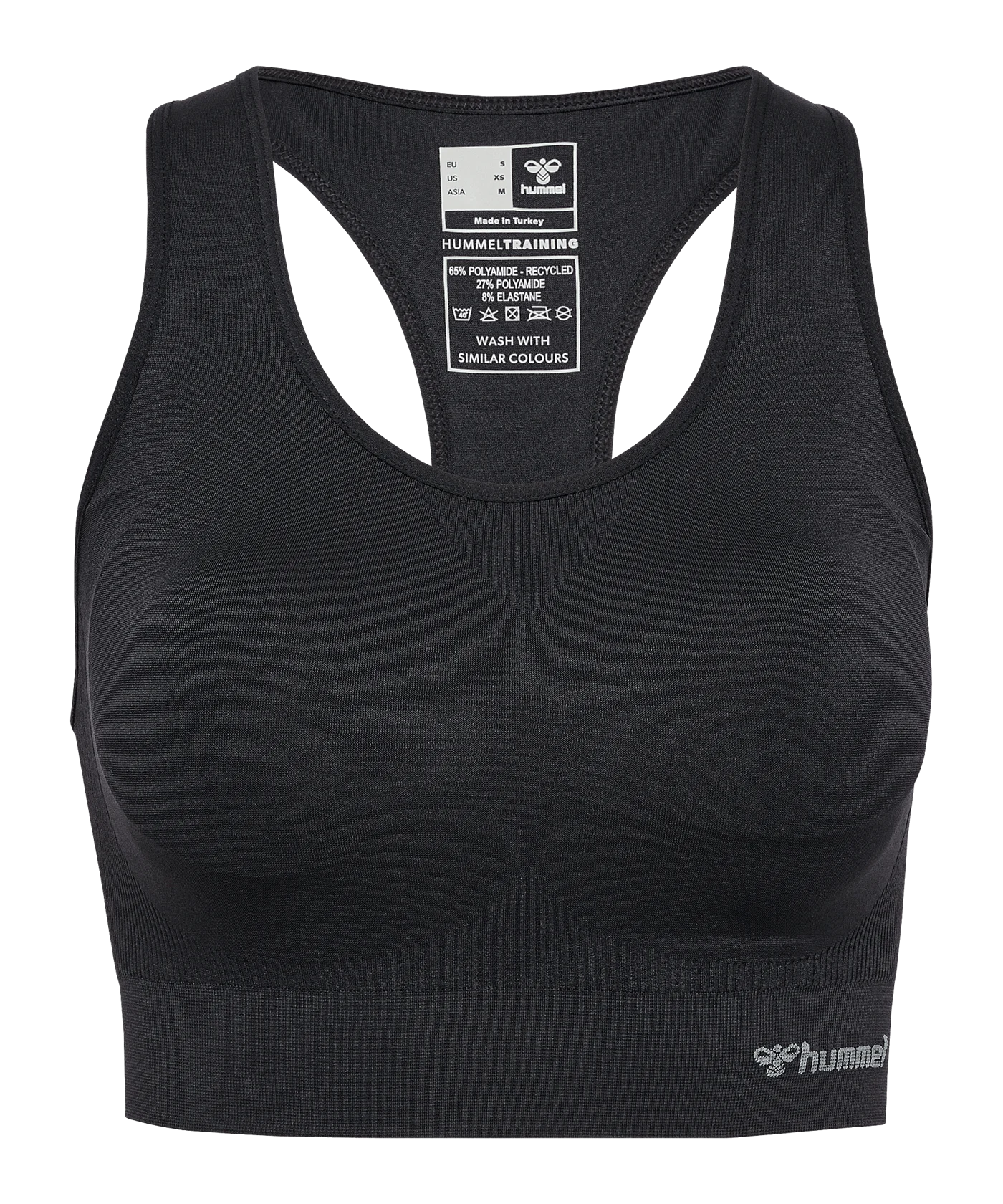 Hummel Tif Seamless Padded Sport-BH Damen Schwarz F2001