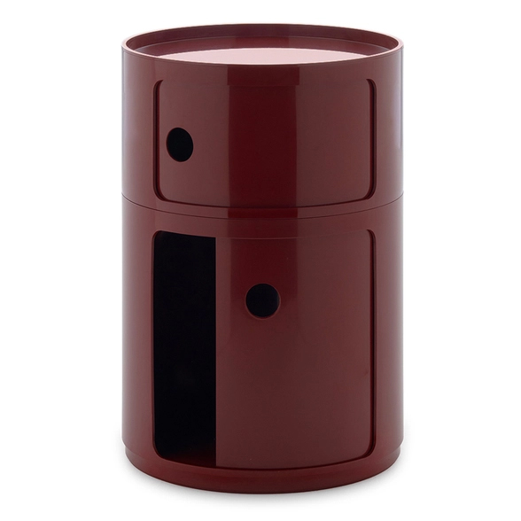 Nachtkastje Componibili New Big burgundy